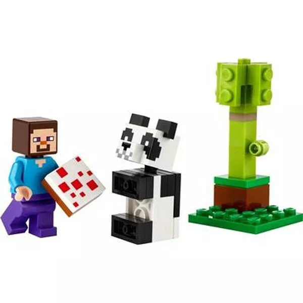 Minecraft 30672 Steve and Baby Panda