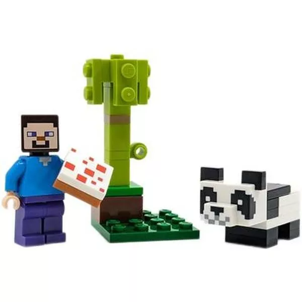 Minecraft 30672 Steve and Baby Panda