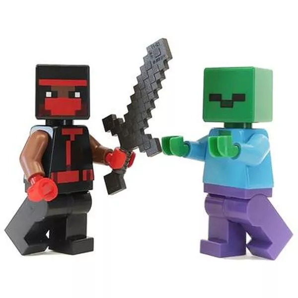 Minecraft 662304 Ninja, Zombie and TNT Launcher