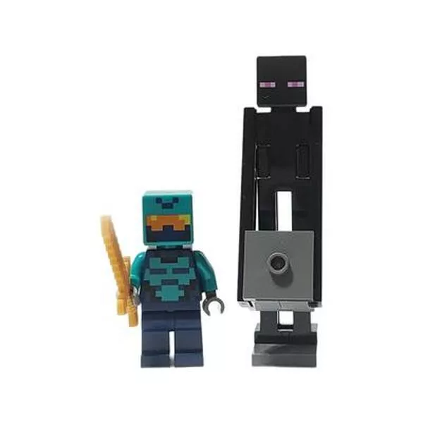 Minecraft 662305 Nether Hero and Enderman