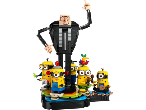 Minions 75582 Кубик-минифигурки Гру и миньоны