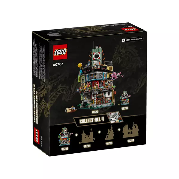 NINJAGO 40703 Микро НИНДЗЯГО Сити