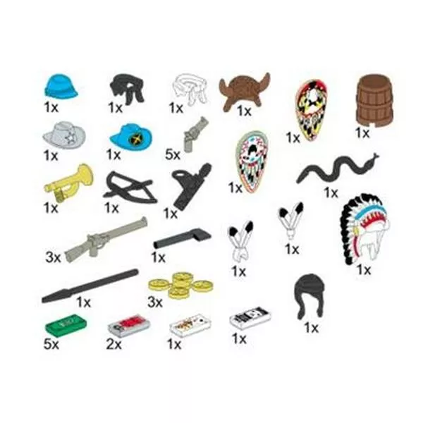 Service Packs 5317 Wild West Accessories