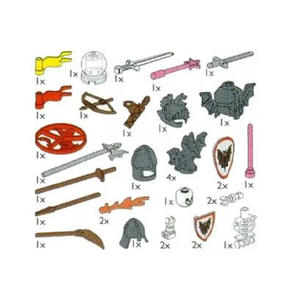 Service Packs 5383 Castle Accessories