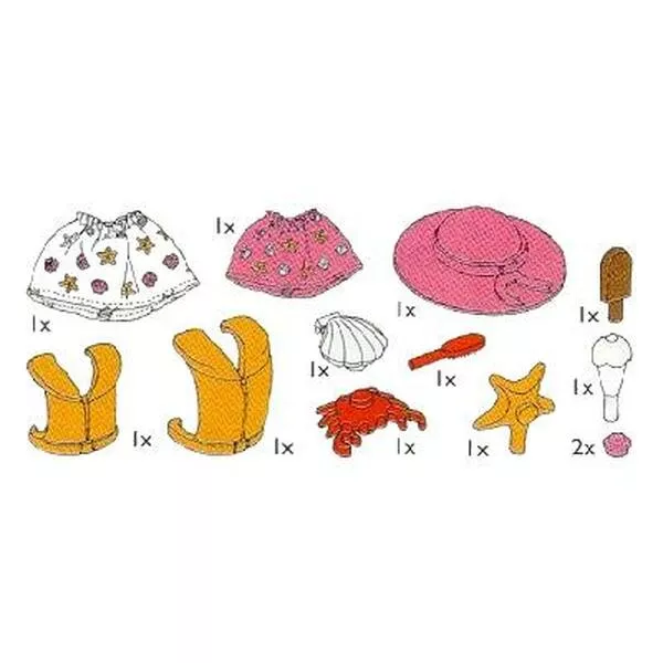 Service Packs 5387 Belville Beach Accessories