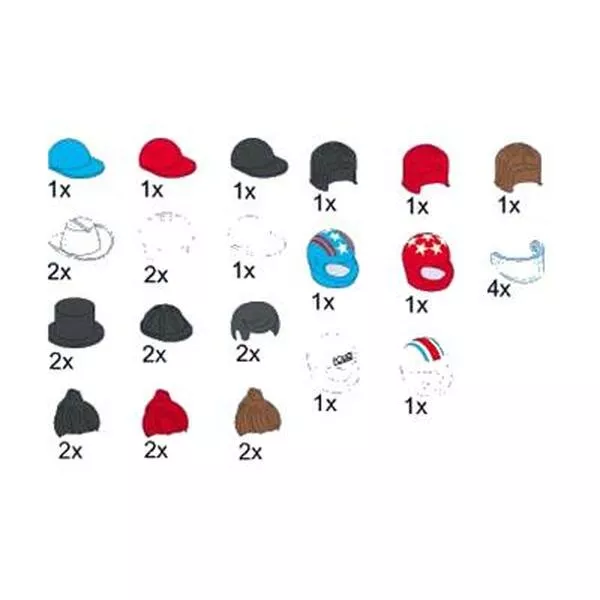Service Packs 5393 Headgear Hats and Hair