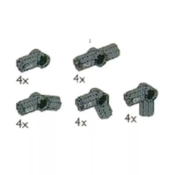 Service Packs 5201 Angle Bricks Assorted