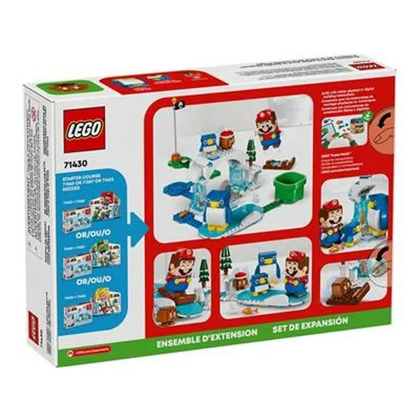 Super Mario 71430 Penguin Family Snow Adventure
