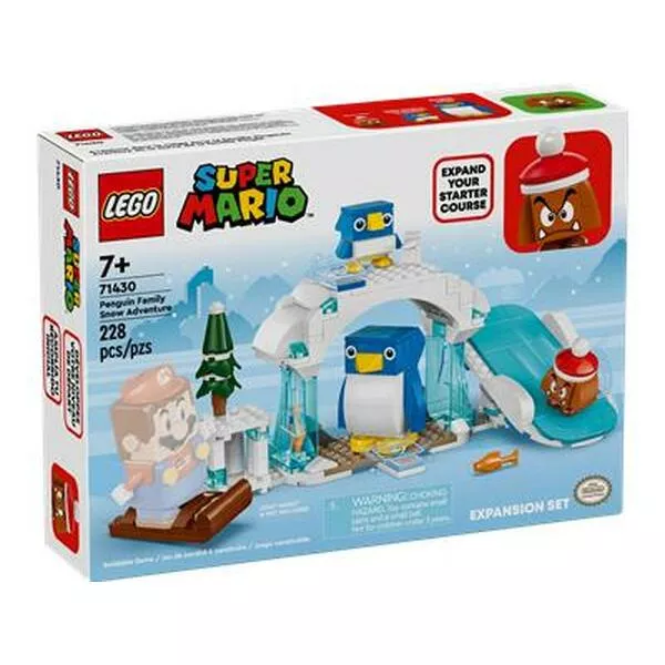 Super Mario 71430 Penguin Family Snow Adventure