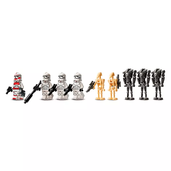 Star Wars 75372 Боевой набор солдат-клонов и боевых дроидов