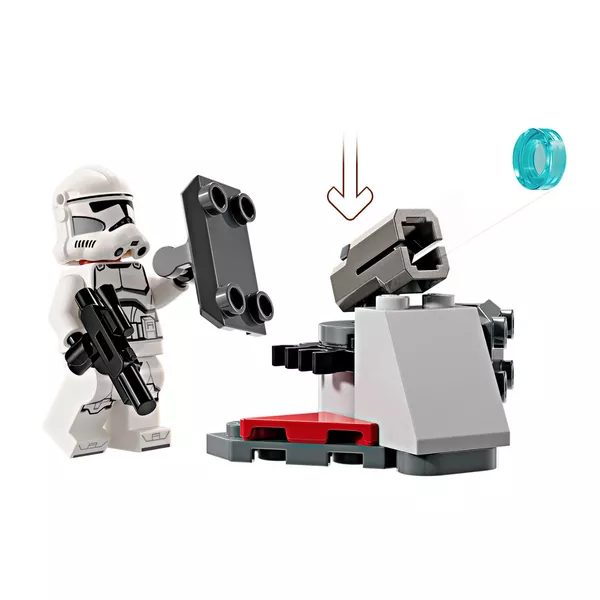 Star Wars 75372 Боевой набор солдат-клонов и боевых дроидов