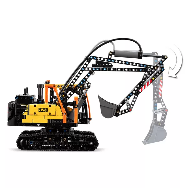 Technic 42175 Грузовик Volvo FMX и электрический экскаватор EC230