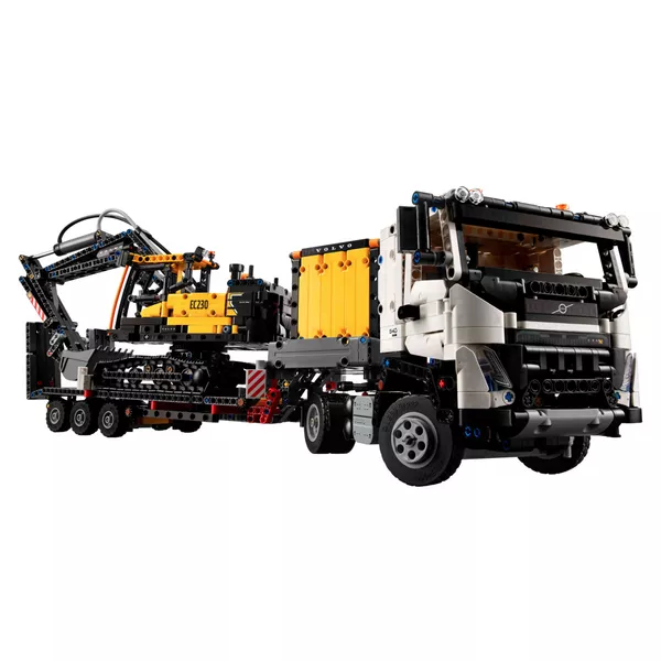 Technic 42175 Грузовик Volvo FMX и электрический экскаватор EC230