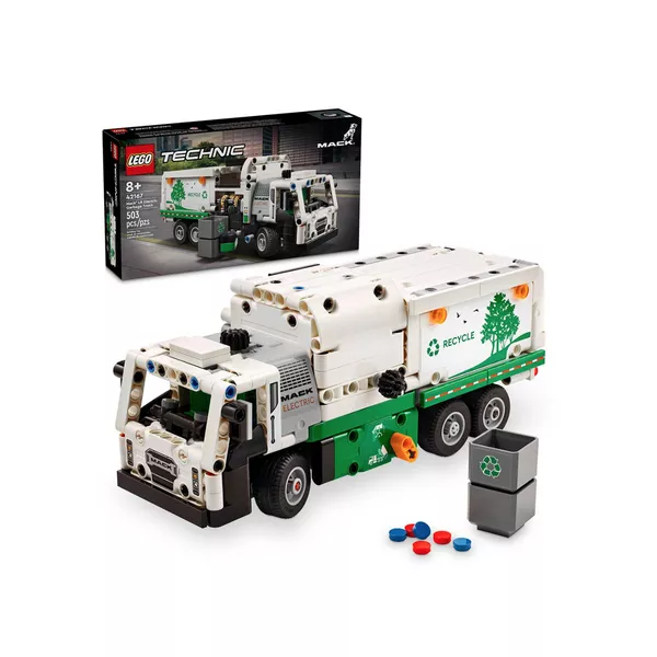 Technic 42167 Электрический мусоровоз Mack LR