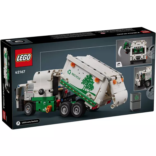 Technic 42167 Электрический мусоровоз Mack LR