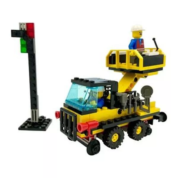 Trains 4541 Rail and Road Service Truck