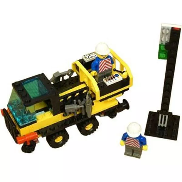 Trains 4541 Rail and Road Service Truck