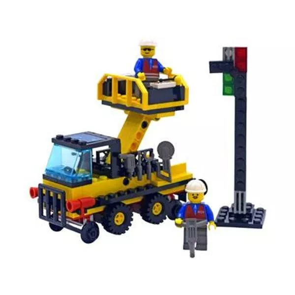 Trains 4541 Rail and Road Service Truck