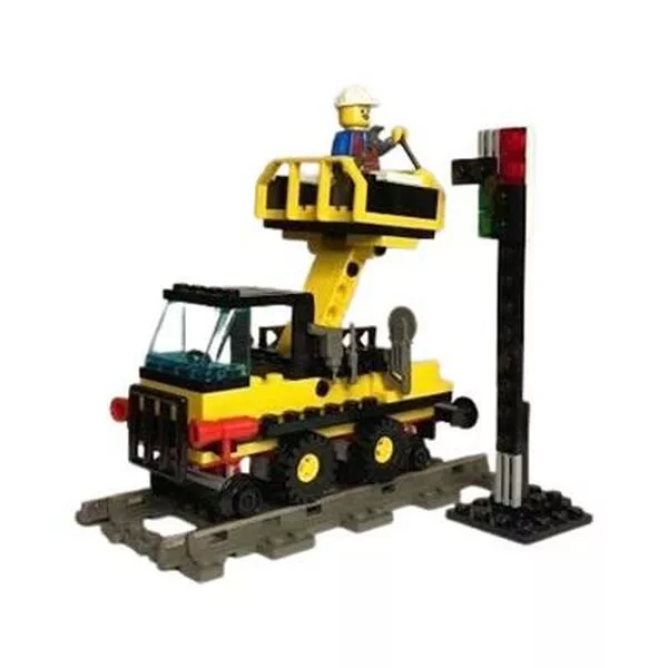 Trains 4541 Rail and Road Service Truck