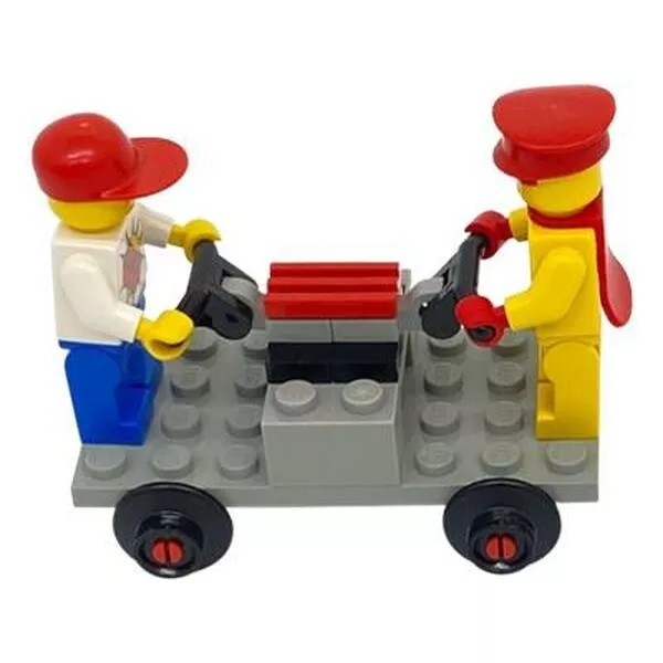 Trains 2585 Track Buggy with Station Master and Cool Kid