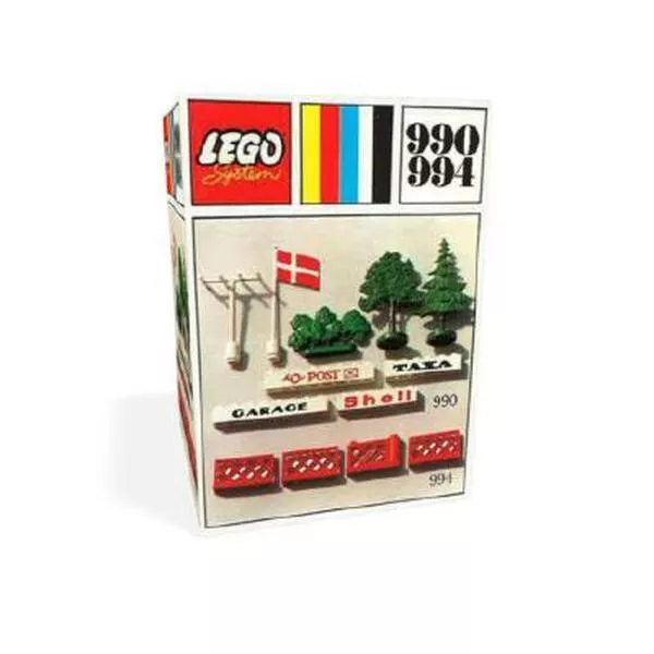 Universal Building Set 990 Trees and Signs