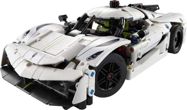 Technic 42184 Белый гиперкар Koenigsegg Jesko Absolut