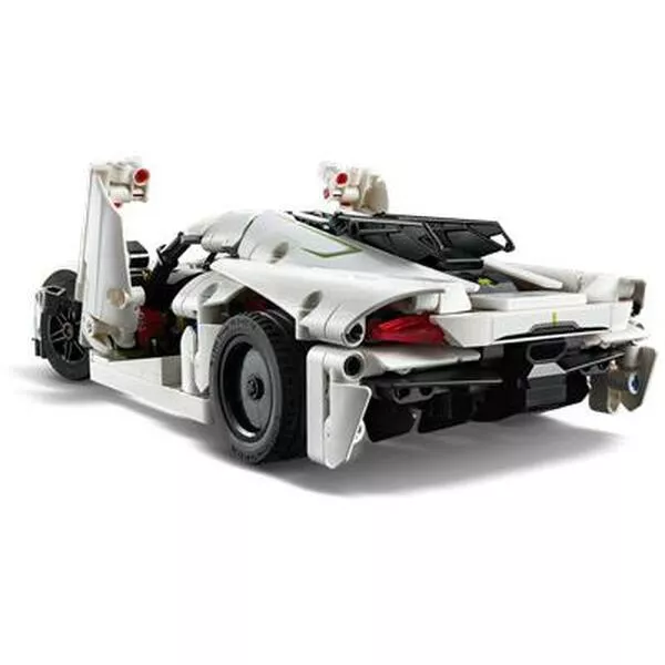 Technic 42184 Белый гиперкар Koenigsegg Jesko Absolut