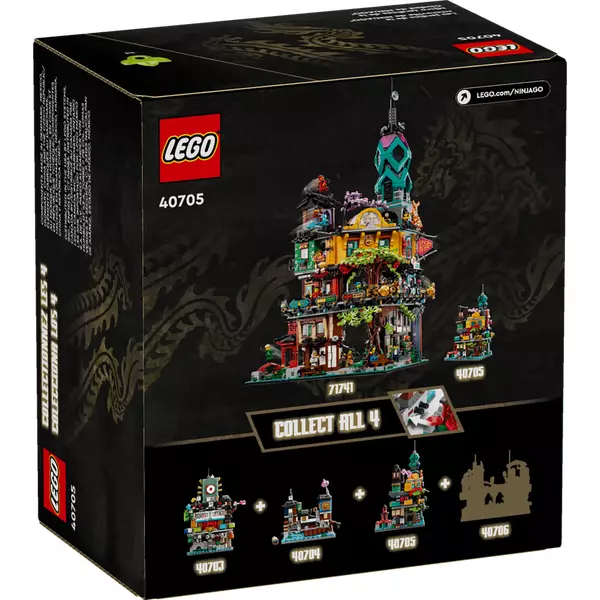 NINJAGO 40705 Микро Городские сады Ниндзяго