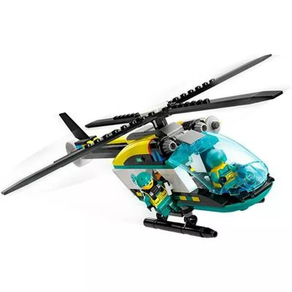 City 60405 Emergency Rescue Helicopter