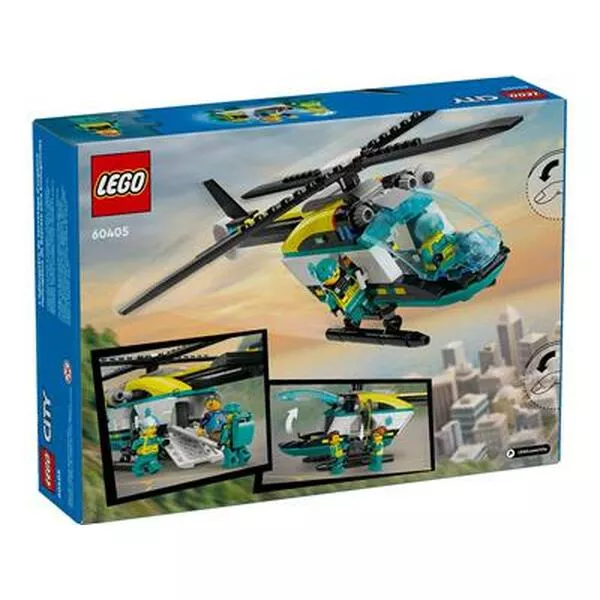 City 60405 Emergency Rescue Helicopter