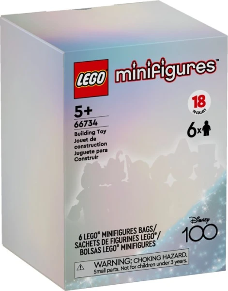 Minifigures 66734-1 Минифигурки Disney 100, набор из 6 шт.