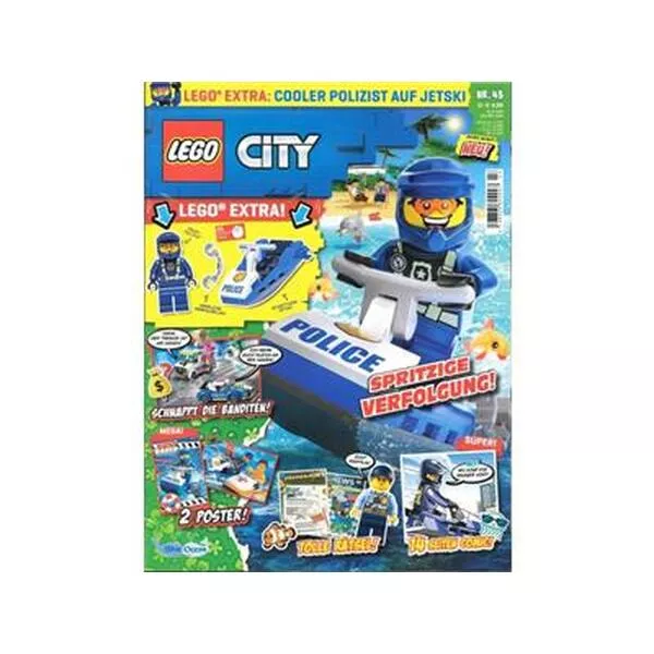 City 952207 Water Police Water Scooter
