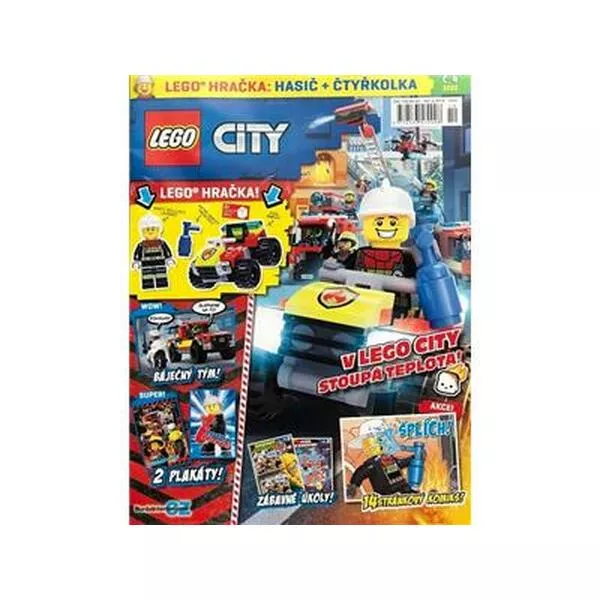 City 952206 Freddy Fresh's Fire Quad