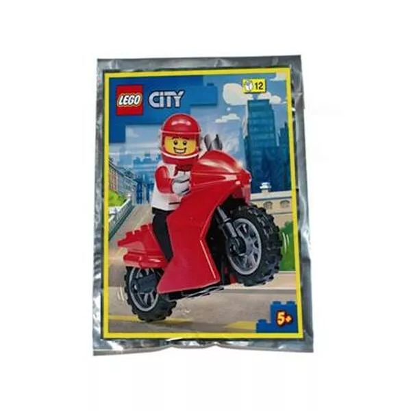 City 952203 Motorcycle with Driver