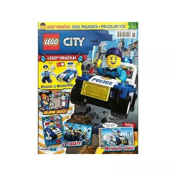 City 952201 Policeman with Car