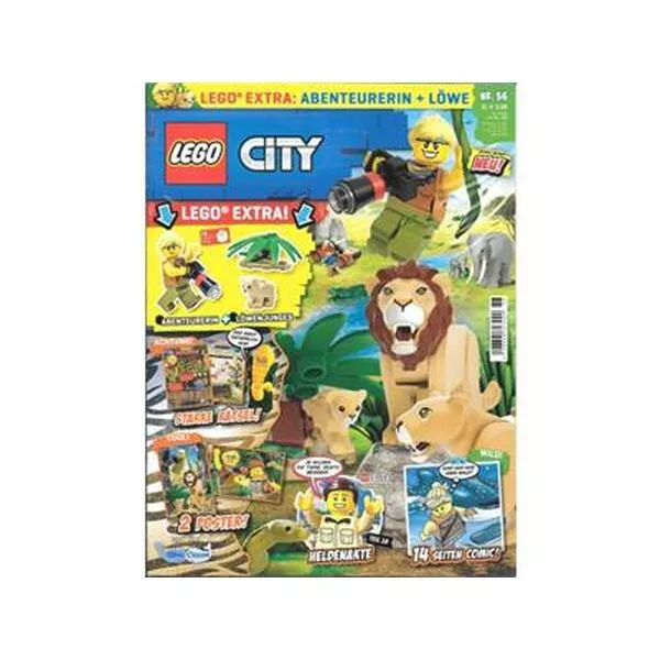 City 952112 Jessica Sharpe and Lion Cub