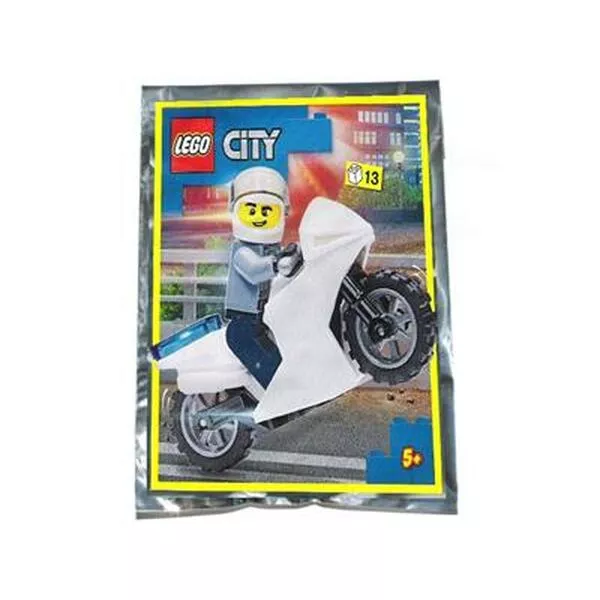 City 952103 Policeman and Motorcycle