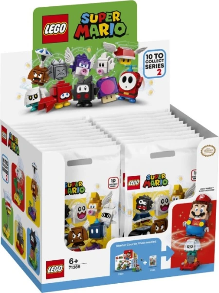 Super Mario 71386-12 Коллекция персонажей Series 2, коробка запечатанная