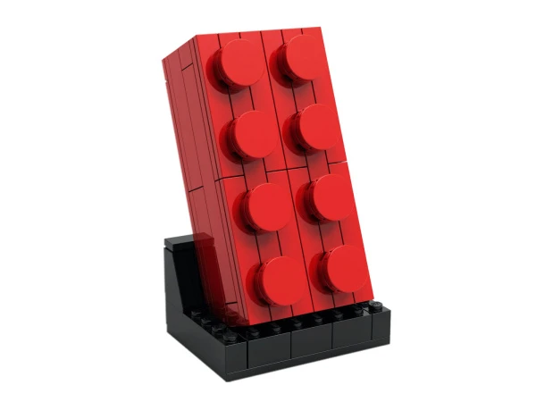 Exclusive 5006085 Красный кирпичик 2x4 для сборки