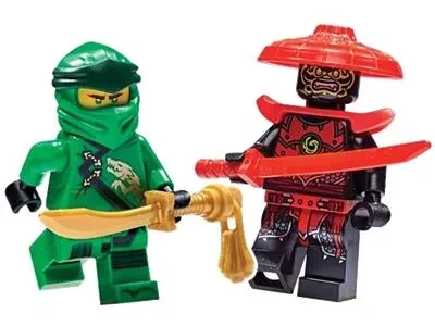 NINJAGO 112006 Ллойд против Каменного воина