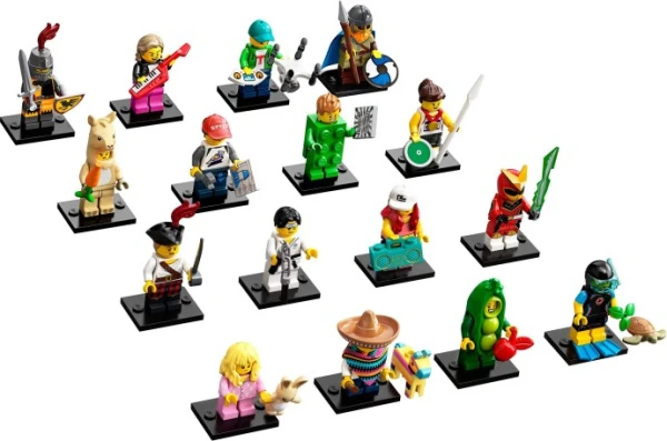 Minifigures 71027-17 Полный набор Series 20