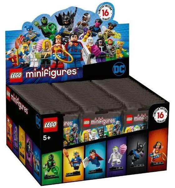 Minifigures 71026-18 DC Супергерои. Коробка с минифигурками