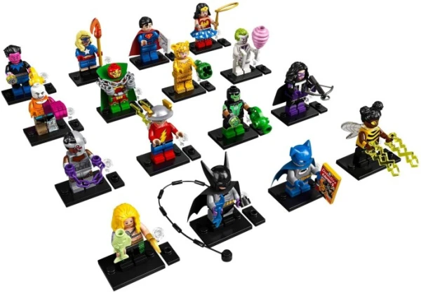 Minifigures 71026-17 Герои DC. Полный набор минифигурок