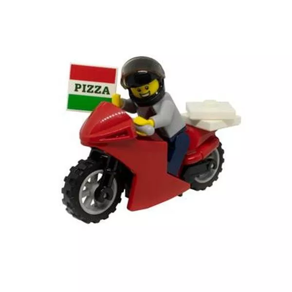 City 951909 Pizza Delivery Biker