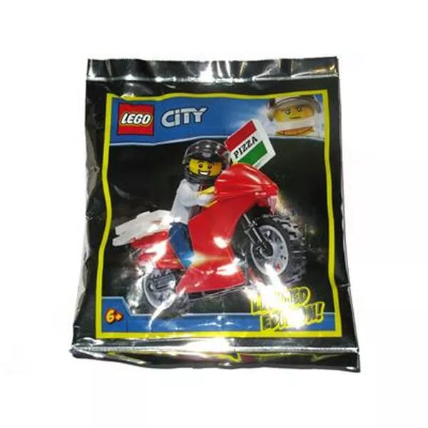 City 951909 Pizza Delivery Biker