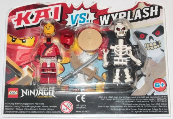 NINJAGO 111903-2 Кай против Вайплэша