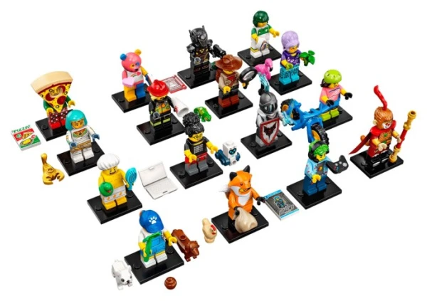 Minifigures 71025-17 Серия 19 Полный набор