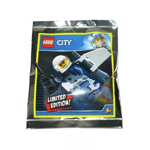 City 951901 Police Officer and Jet