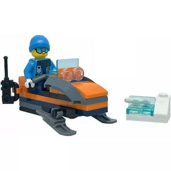 City 951810 Arctic Explorer with Snowmobile