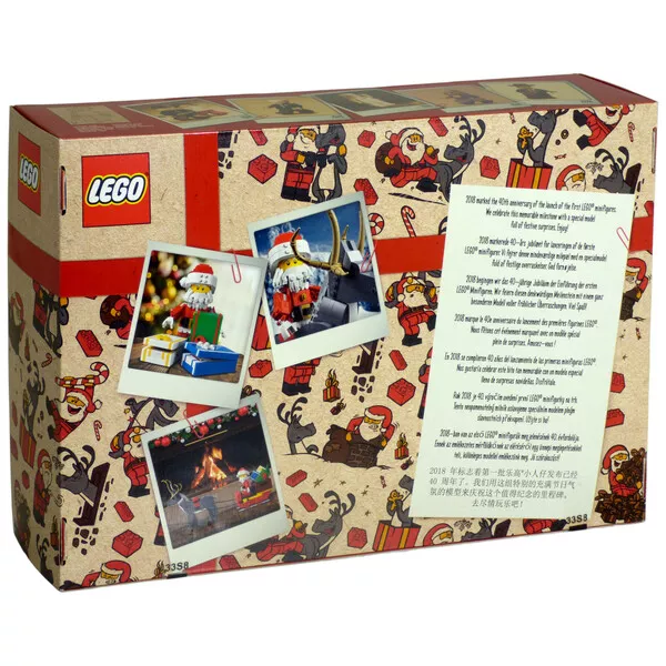 Exclusive 4002018 40-летия минифигурок LEGO Рождественский подарок